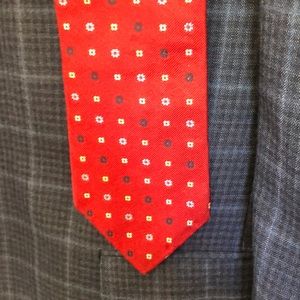 Red,white, and blue American made Tie!